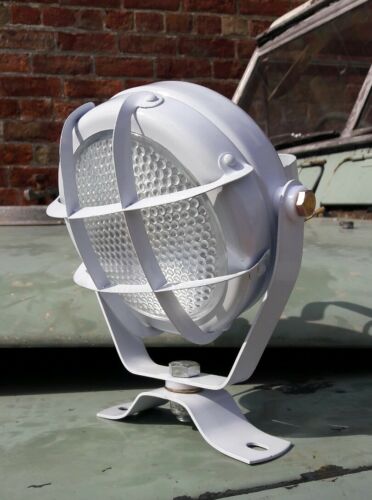 Land Rover Series 1 2 2a 3 Classic Vintage Steel Work Light Spotlight ...