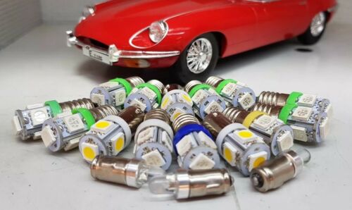 Jaguar E Type LED Instrument Dash Panel Bulb Set Kit