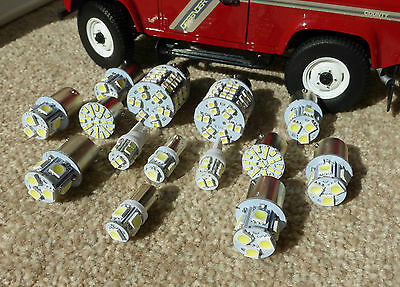 Land Rover Defender TD5 TDCI LED External Light Bulb Set (Not inc Head ...