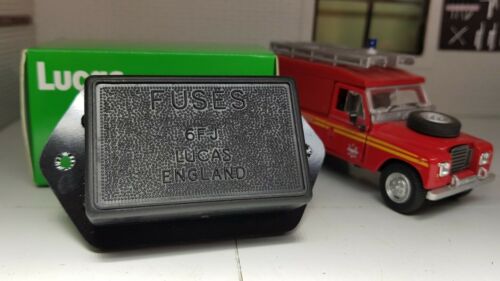Land Rover Fusebox & Cover Genuine OEM Lucas Fuse Box 575395 & 10 Fuses Series 3
