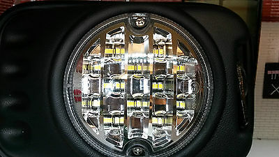 Land Rover Series 3 Defender 90 110 Puma Mirror Mounted White LED Worklights x2