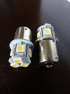 Led 382 Bulb Land Rover Series 2 3 2x 382 1156 BA15s 8 LED SMD Bulbs Warm White Sid ...