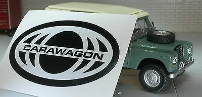 Land Rover Carawagon Camper Series 2a 3 Decal Label Badge Sticker