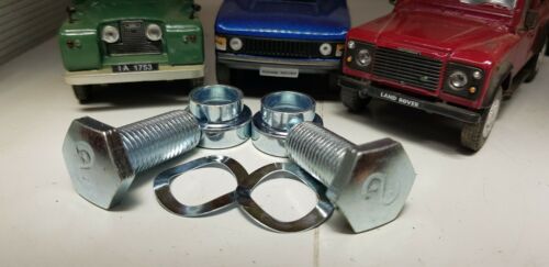 Land Rover Series 2a 3 Defender Seat Belt Anchor Mounting Bracket Fitting Bolts Kit