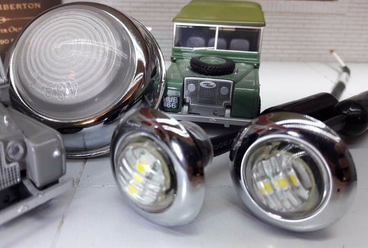 Toylander Land Rover Series 1 1/2 Scale LED indicators sidelights L489 Style x2