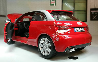 Audi A1 Red TDi TSI Bburago 22127 1:24