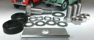 Land Rover Series 2 2a 3 88 SWB Fuel Tank Stainless Steel Mounting Nut Bolt Set