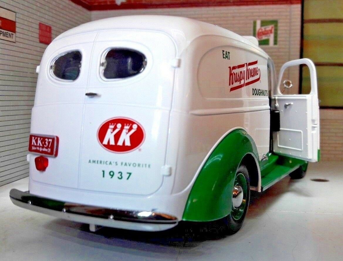 Chevrolet Delivery Truck Van 1939 Krispy Kreme Greenlight 1:24