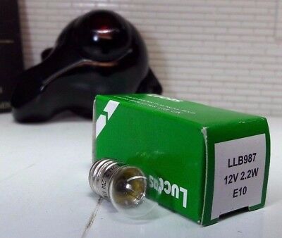 Lucas 12v E10 Bulb for Dash Indicator Switch SPB120
