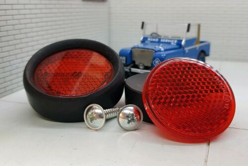 Land Rover Reflectors Quality Lucas Repro Rear Tub Red Series 1 86 88 107 109