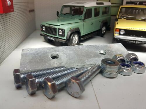 Defender Spring Retainer Galvanised Rear Axle Spring Retaining Plates Land Rover Defender 90 x2 ...