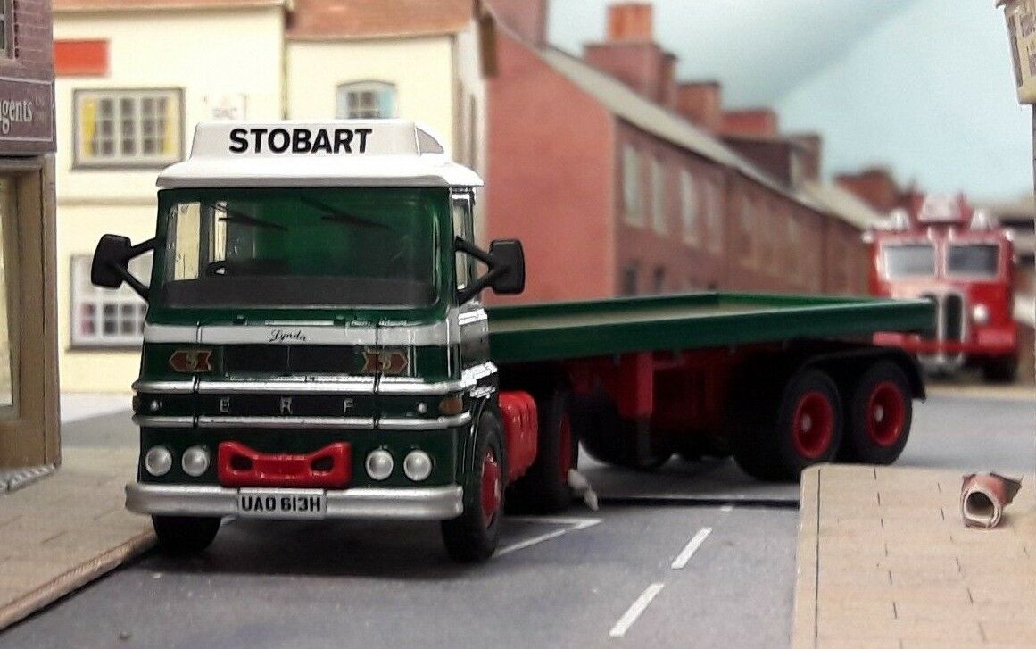 1962 Stobart ERF LV Artic Tractor Lorry & Trailer Bachmann Hornby 1:76 OO/00
