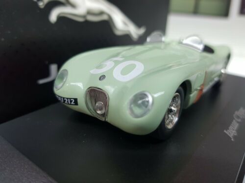 Jaguar C Type 1952 Reims GP Win Stirling Moss IXO 1:43