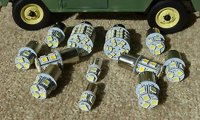 Kit d'ampoules externes LED Land Rover Defender TDi V8 (sans phares) Blanc chaud