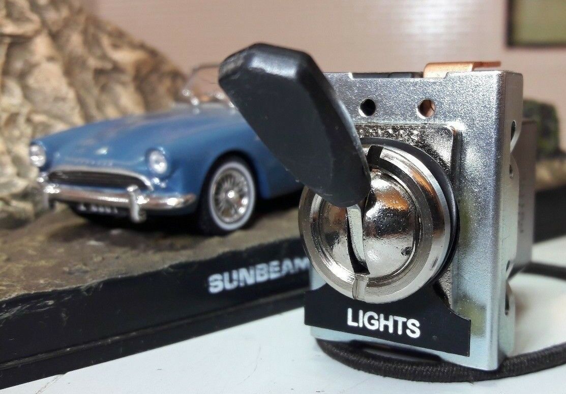 Sunbeam Alpine Tiger Headlights Lucas Toggle Switch & Lights Lamps Tab Dash OEM