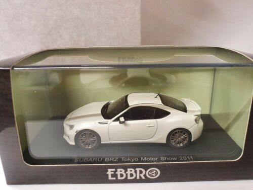 SUBARU BRZ MKI blanche, voiture miniature 1/43e EBBRO 44802 SUBARU BRZ MKI blanche, voiture miniature 1/43e EBBRO 44802