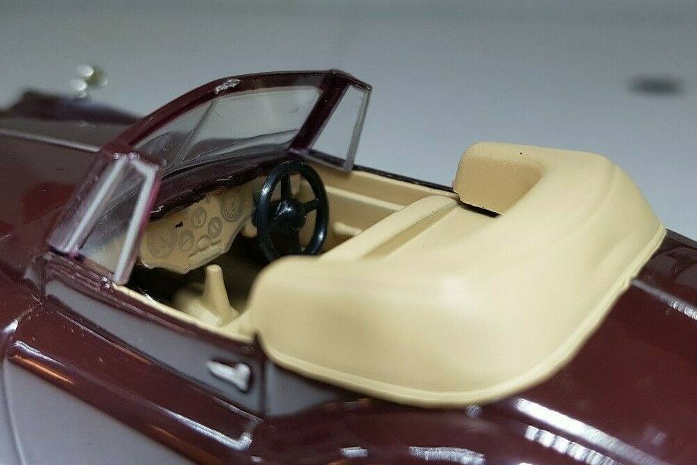 1:43 Jaguar XK140 1954 XK Convertible Red/Maroon 0 O Scale Diecast Model Car