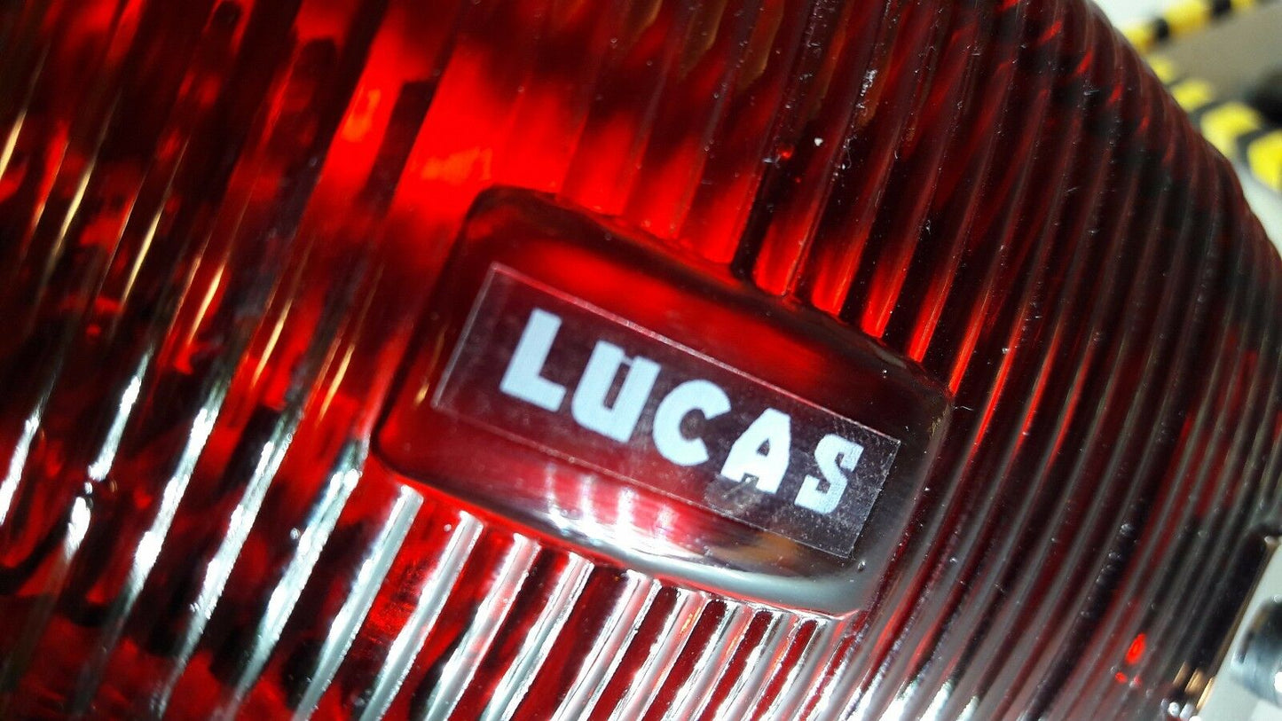 Land Rover weißer Aufkleber für Vintage Lucas L494 494 Nebelscheinwerferlinse Serie 2 2a 3