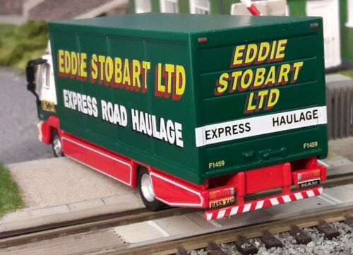Model Eddie Stobart MAN LE L2000 F1459 Box Lorry Truck 1:76 Scale OO Valarie Ann