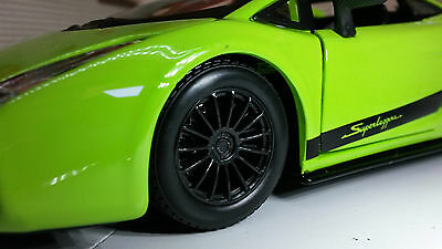 Lamborghini Gallardo Superleggera Green Bburago 1:24