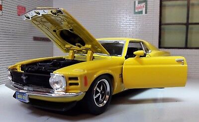 Ford 1970 Mustang 429 V8 Boss Coupe 73303 Motormax 1:24