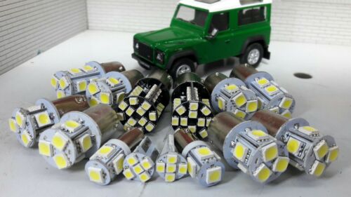 Kit d'ampoules externes LED Land Rover Defender TDi V8 (sans phares) Blanc xénon