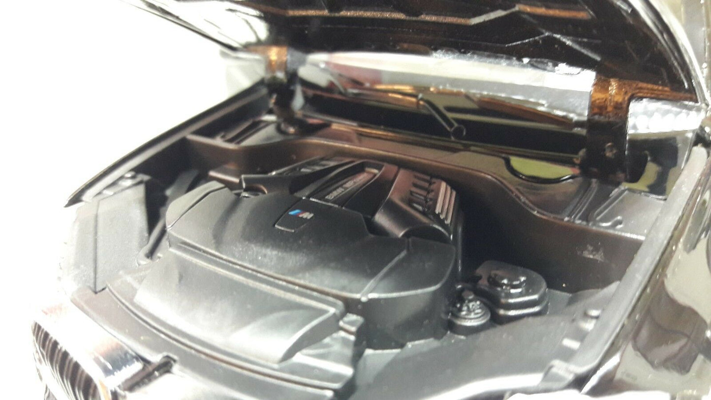 BMW X6 X6M Black 2018 4x4 4.4 V8 F16 Rastar 1:24