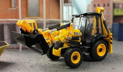 JCB 3CX ECO Bagger Digger 1:76 OO/00 Oxford Hornby Bachmann Scenecraft Modell
