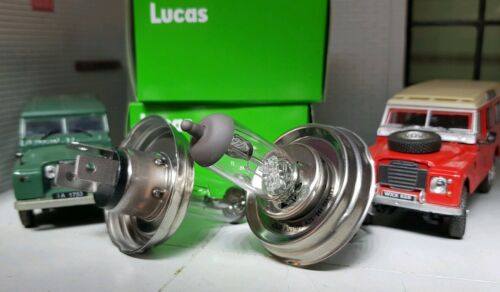 Land Rover Series 2a 505197 12v Lucas Halogen Headlight Conversion Bulbs x2