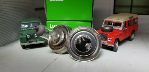 Land Rover Series 2a 505197 12v Lucas Halogen Headlight Conversion Bulbs x2