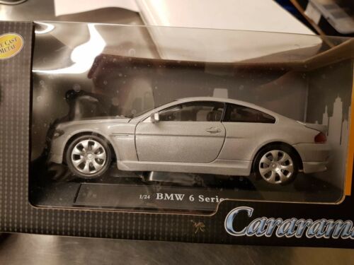 BMW 6 Series E63 2003 Coupe 645 Ci Silver Cararama 1:24