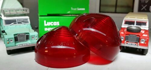 Land Rover Series 3 Rear Brake Tail Light Genuine OEM Lucas Red Lens L760 L874