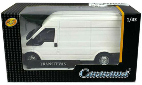 Ford Transit Mk6 White Van 2000  Cararama 1:43