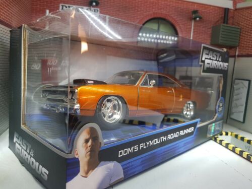 Fast And Furious Dom's Plymouth Road Runner Tokyo Drift 1970 Jada 1:24