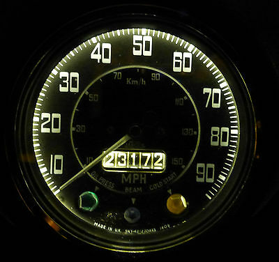 Vauxhall Victor FB FD FE VX/490 Velox MMC 643 Armaturenbrett-Instrumententafel, LED-Lampen x6