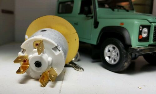 Interrupteur, collier et clés de verrouillage de commande principale isolant le treuil électrique Land Rover