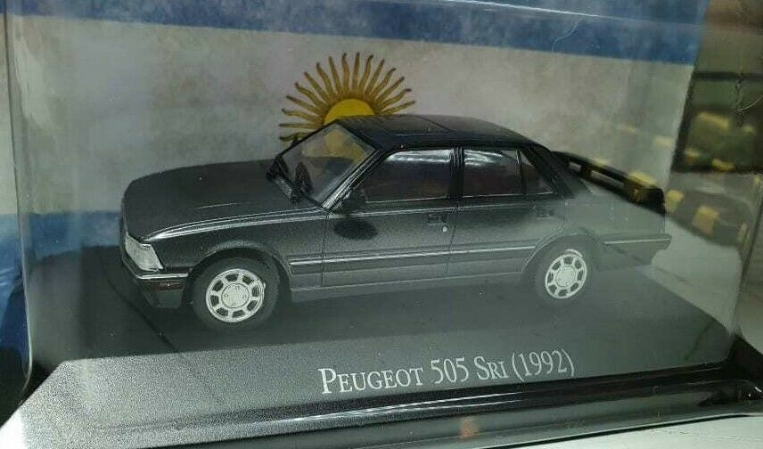 Peugeot 505 SRi Gris 1992 Salvat 1:43