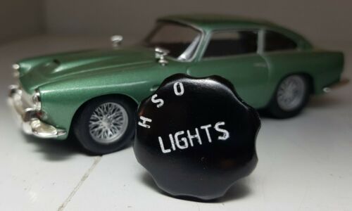 Aston Martin DB4 Lucas Black Rotary Light HeadLight Sidelight Switch Knob 318174