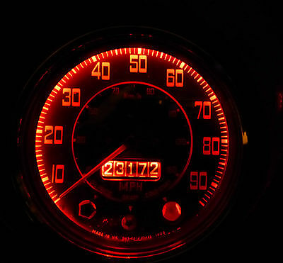 Triumph TR250 GT6 Herald Vitesse SMD rote LED-Armaturenbrett-Instrument-E10-Glühbirne, Upgrade x2