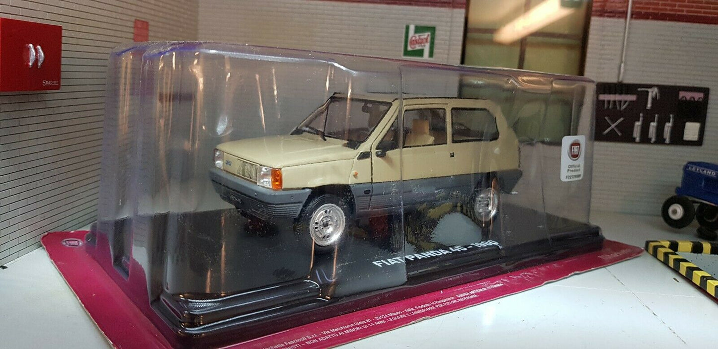 Hachette, Fiat Panda 45 1980, Scale 1:24, Collectible Diecast Miniature,  France Vintage Auto Collection without Fascicle, New in Showcase Original  Packaging with Identification Base - AliExpress