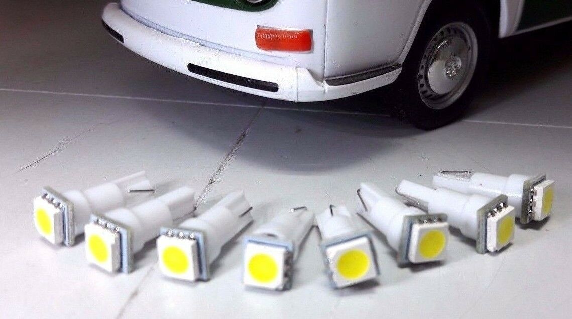 VW Bay LED T2 1967-1979 Camper Van Complete Dash Gauge & Warning Lights Set