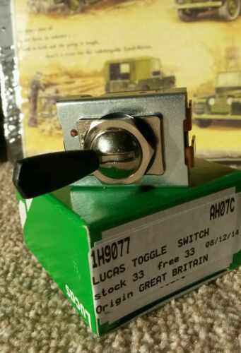 Triumph T160 BSA Norton Commando HeadLight Light Master Switch OEM Genuine Lucas