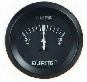 Land Rover Series 1 2 2a 3 Dash Panel 2" Auxiliary Ammeter Illuminated Gauge