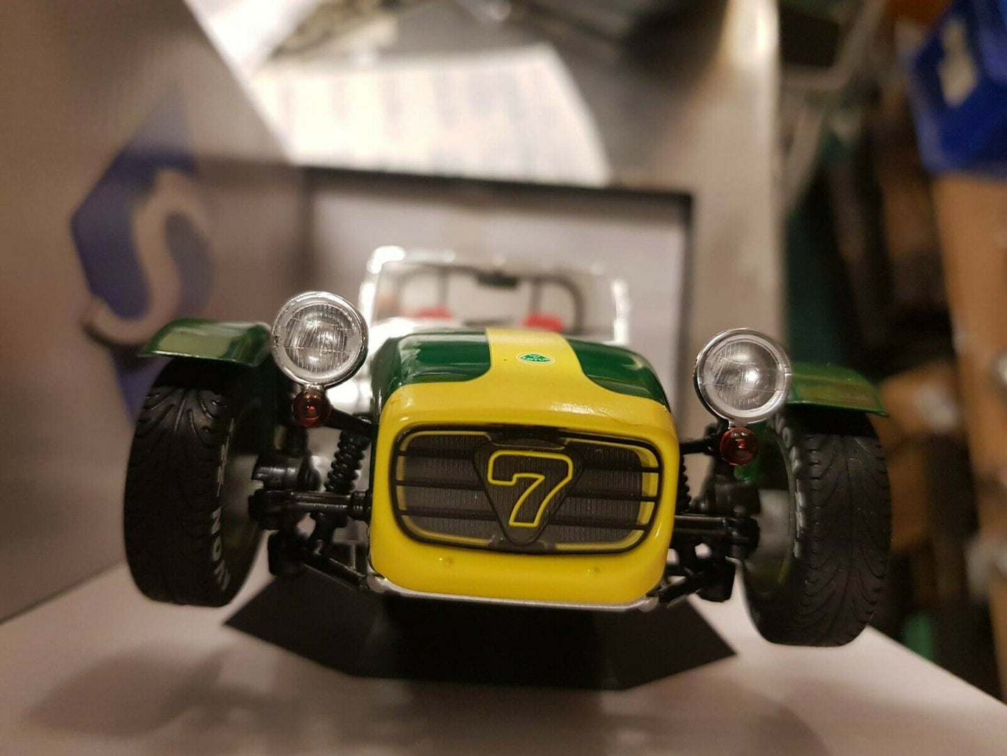 1:18 Lotus 7 Seven Caterham 270 Westfield Solido Detailed Diecast Scale Model