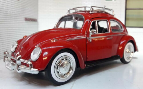 Volkswagen 1959 VW Beetle With Roof Rack 79559 Motormax 1:24