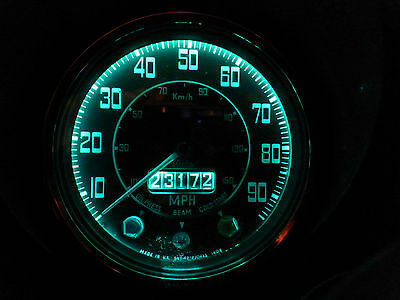 Jaguar XK120 Xk140 XK XKE E-Type 5 LED Ampoule d'instrument mise à niveau x2 (choix de couleur)