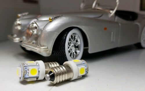 Jaguar XK120 Xk140 XK XKE E-Type 5 LED Instrument Bulb Upgrade x2 (Choice of Colour)
