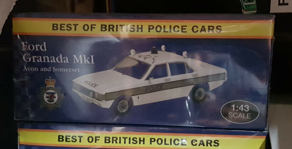 Ford Granada Mk1 Britische Polizei Avon Somerset Atlas 1:43