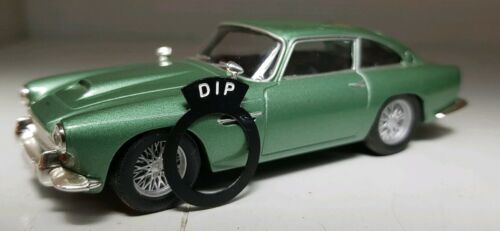 Aston Martin DB4 DB5 Lucas tableau de bord tableau de bord phares DIP interrupteur onglet étiquette