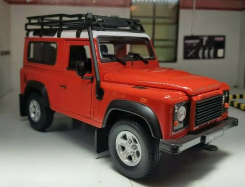Land Rover Defender 90 Rot TD5/TDCI Welly 1:24